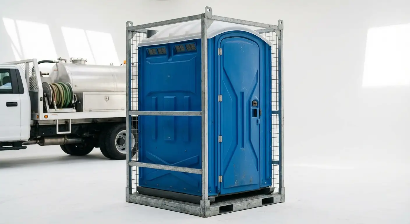 Crane-Liftable Portable Toilet Technical Specifications in Rockledge, FL