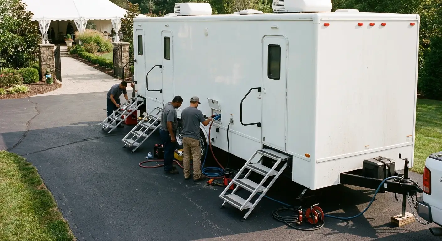 Luxury Restroom Trailer in Rockledge, FL