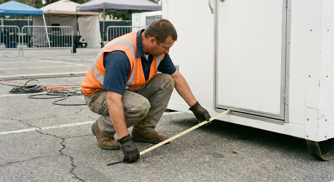 ADA site compliance assessment in Rockledge, FL